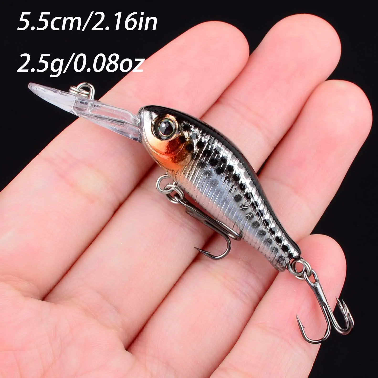 Crank wobbler jerkbait hard bait para pesca de bass