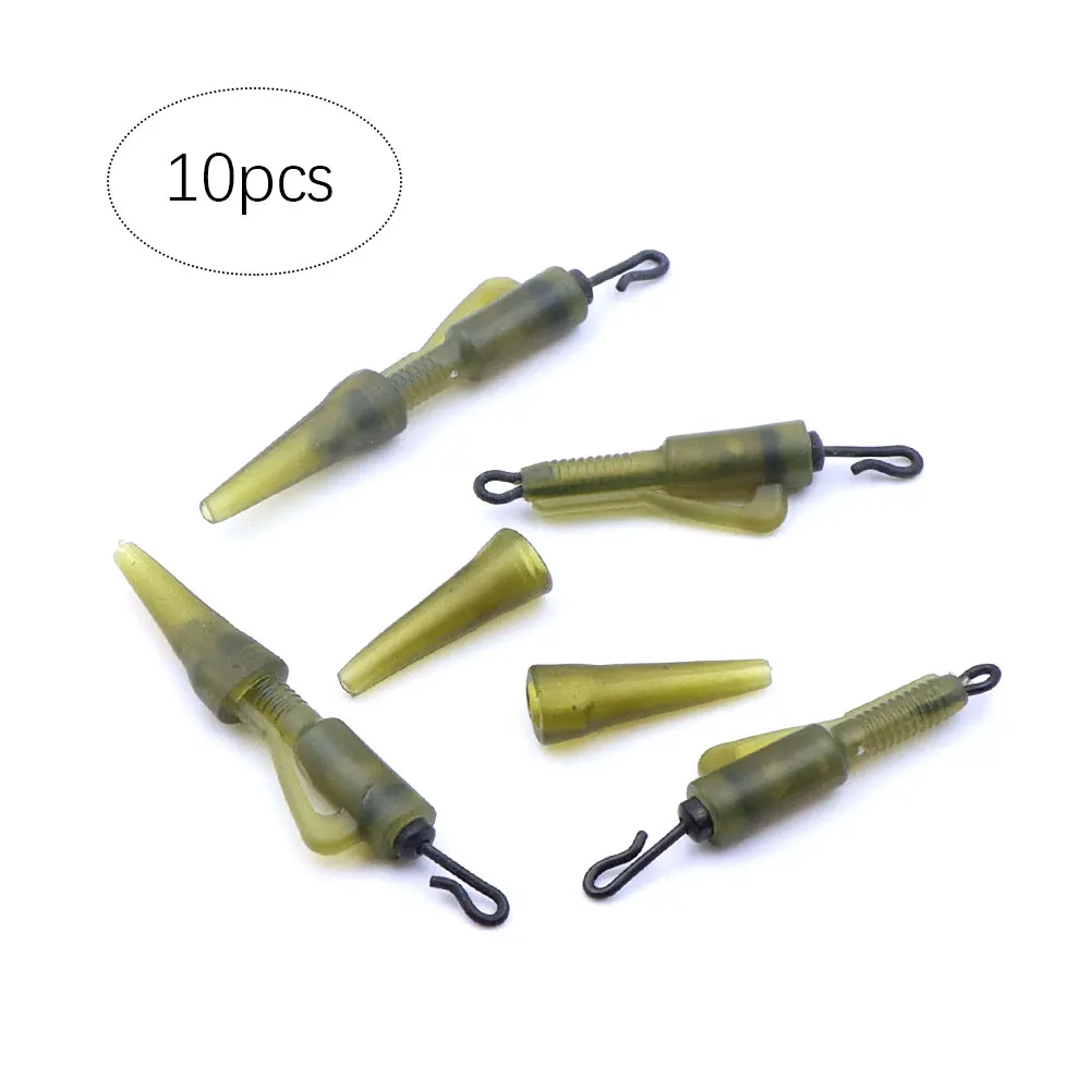 Clips de plomo híbridos giratorios cambio rápido – Aparejo carpa - imagen 5