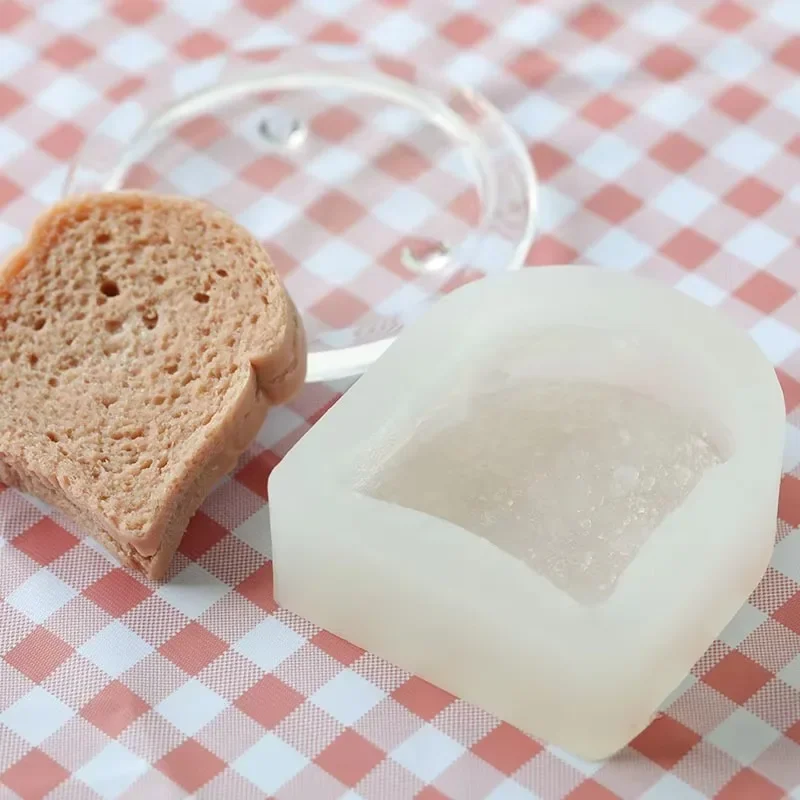 Tostada de silicona vacía mostrando la textura de la superficie