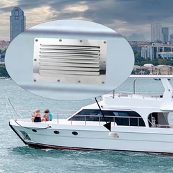 Cubierta ventilación barco acero inoxidable – 9 orificios 250×150mm