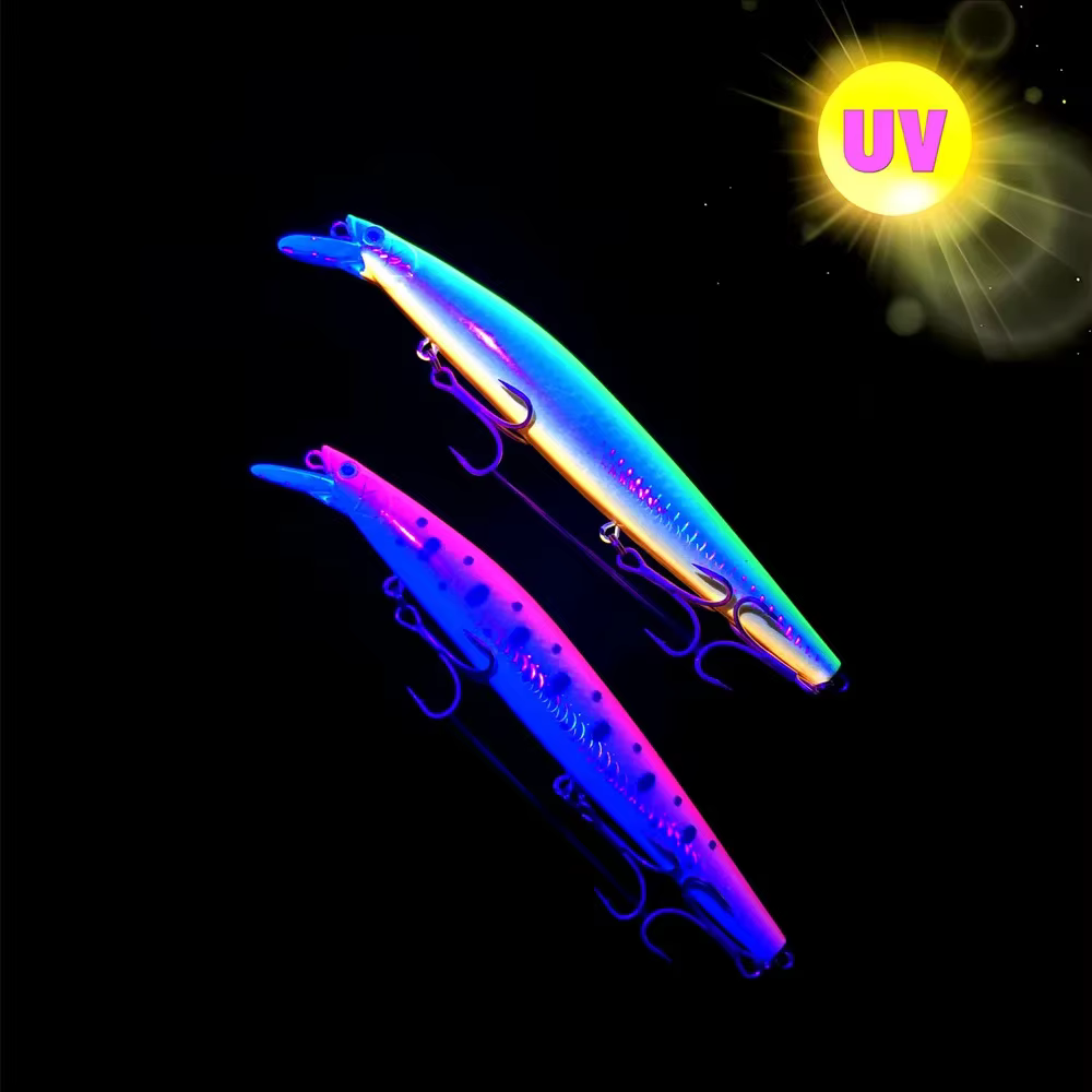 GRSSNSPIDER Minnow Hundimiento – Señuelo artificial para mar y lucio - imagen 2