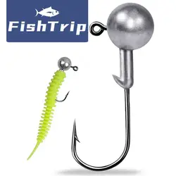 Anzuelo Jig Head FishTrip 1-28g – Para vinilo en agua dulce y salada