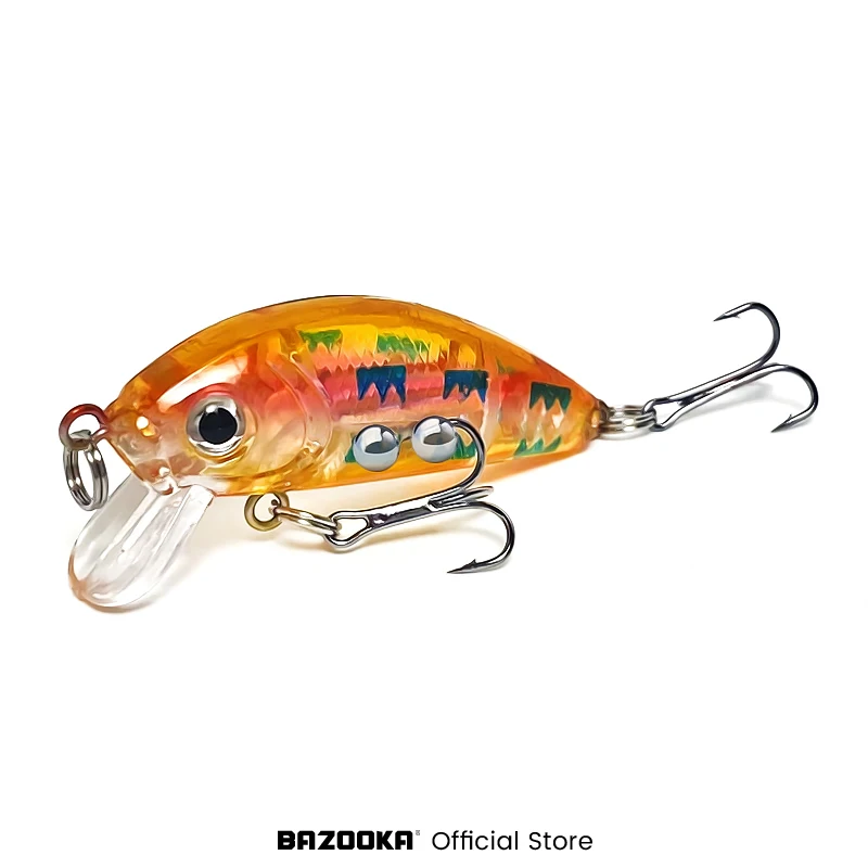 Bazooka-Mini Swimbait flotante 52 mm 5 g para perca, lubina y lucio - imagen 4