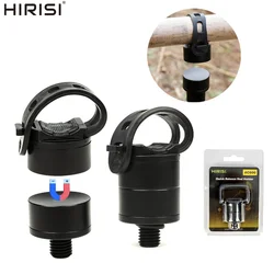 Hirisi Soporte magnético para caña de carpa portátil ajustable