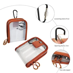 Bolsa impermeable de pesca con caja de 6 rejillas para señuelos