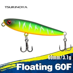 TSURINOYA Lápiz Superficie 60F DW64 – Señuelo Duro para Lubina