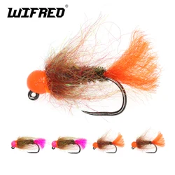 Wifreo Ninfa Tungsteno - Anzuelo sin púas para trucha y salmón