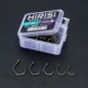 Anzuelos de pesca acero al carbono Hirisi 8033 PTFE con micropúas - imagen 3