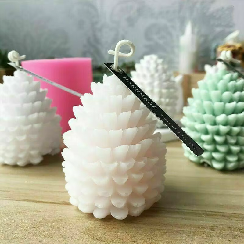 Molde de silicona para conos de pino – Velas aromaticas DIY - imagen 2