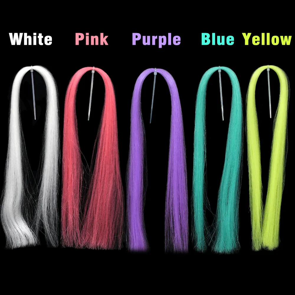 Flashabou UV colores surtidos – Oropel 0,36mm para atar mosca - imagen 4