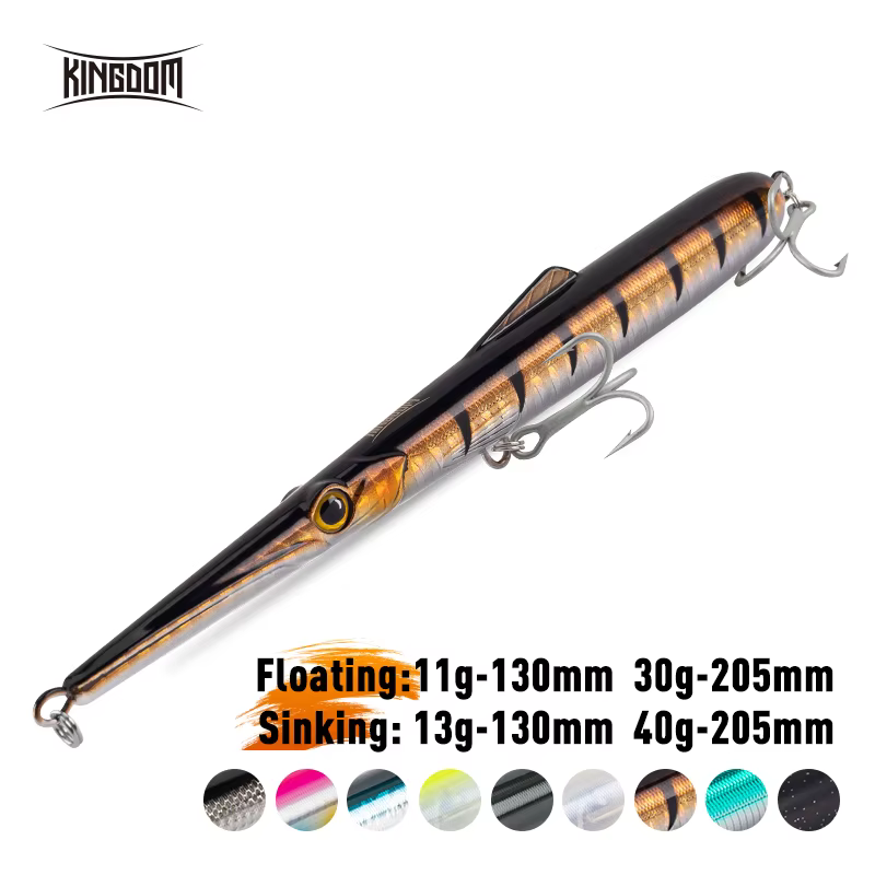 Kingdom Pencil – Señuelo de lance largo para lubina en mar