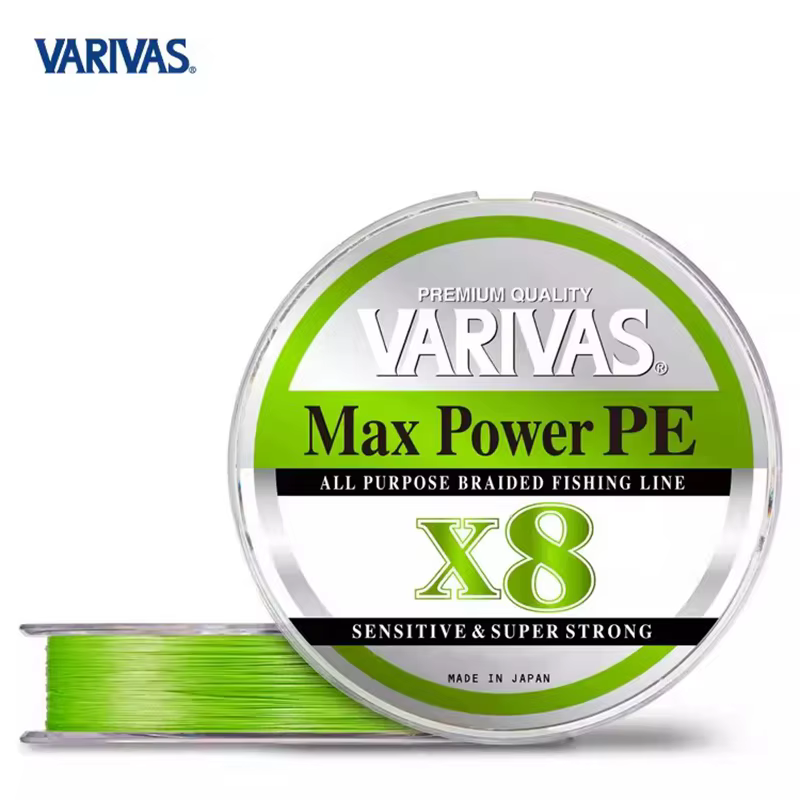 VARIVAS X8 PE Sedal trenzado Max Power – Verde 14.5-33LB