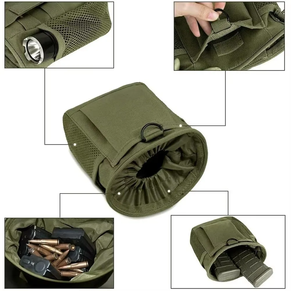 Bolsa de almacenamiento para accesorios de pesca exterior con cordón - imagen 5