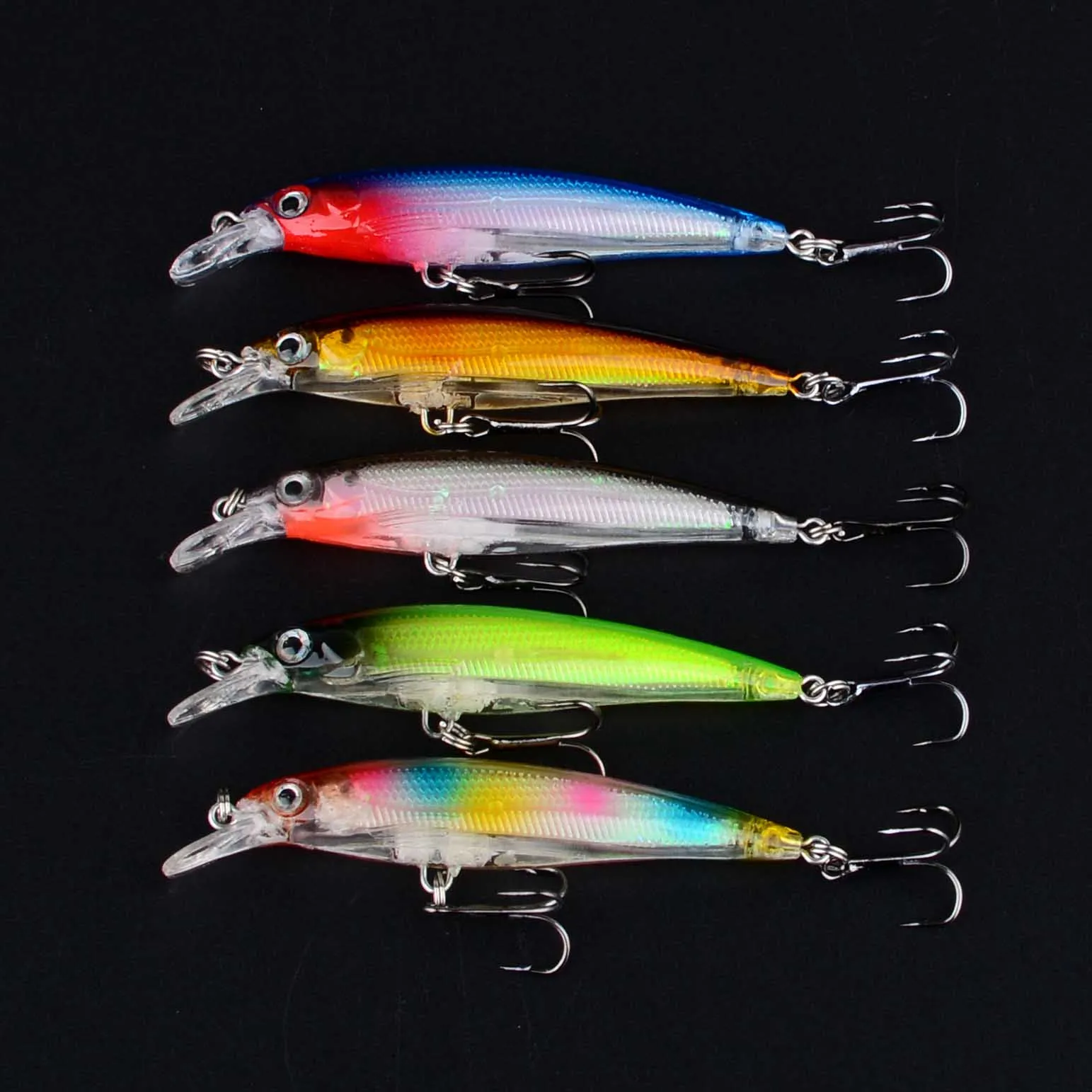 Crankbait minnow suspendido y oscilante con láser para lucio y lubina - imagen 5