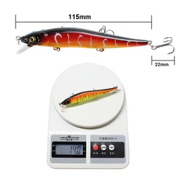Señuelo Topwater Minnow 120mm 15g