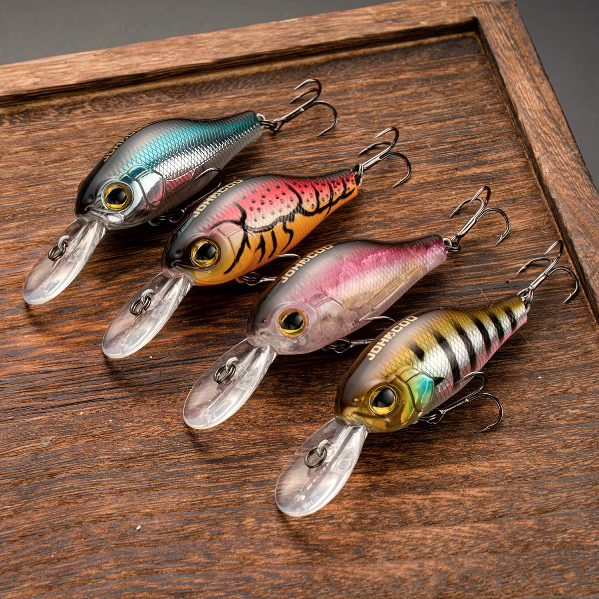 Crankbaits Wobblers flotantes para lucio – señuelos artificiales - imagen 5