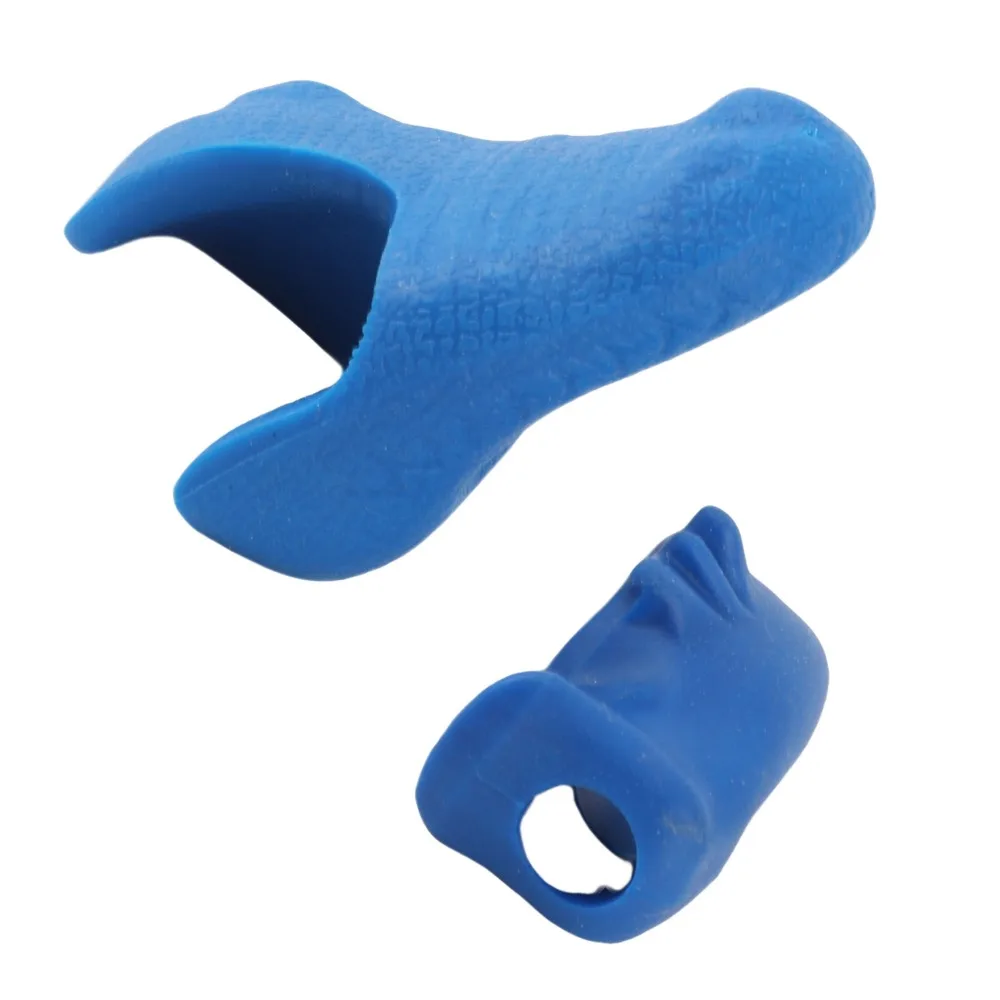 Guías de agarre de goma para arco de violín azules: postura - imagen 2