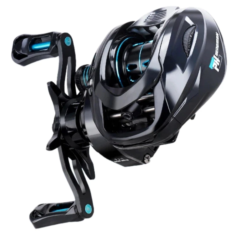 Carrete de pesca lanzamiento largo con freno magnético multivelocidad - imagen 3
