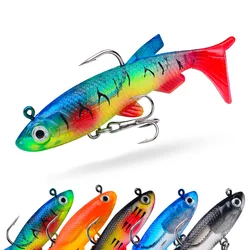 Wobblers Swimbait señuelo silicona lubina 7,5 cm