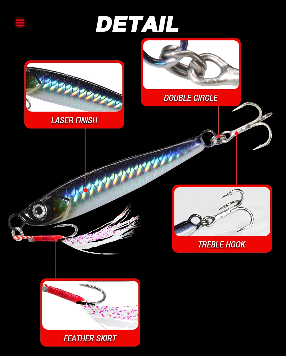 LW850 en acción de jigging