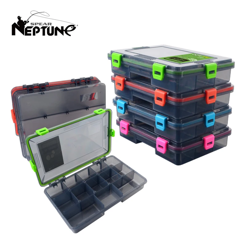 Caja de pesca impermeable – Organizador de aparejos y cebos