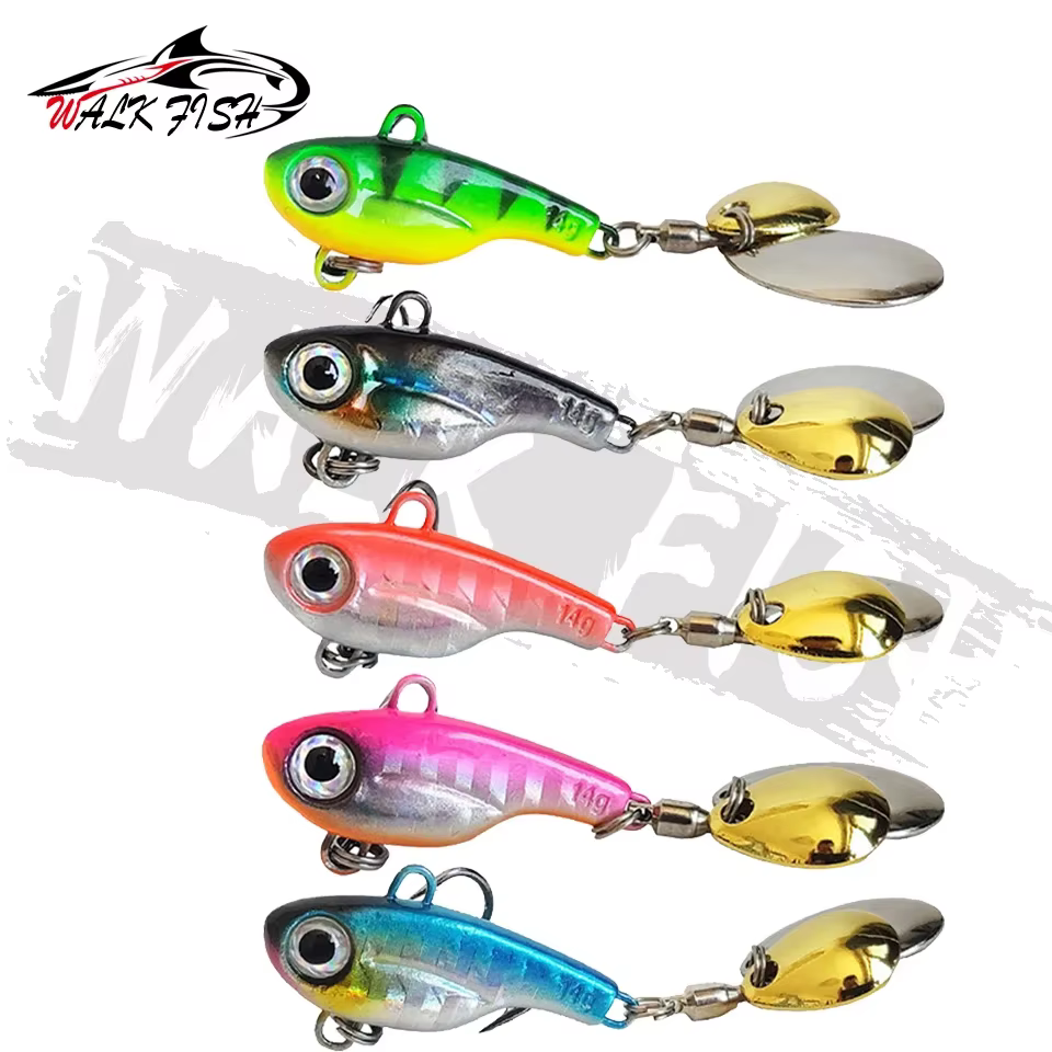 Walk Fish VIB – Señuelo artificial vibratorio con lentejuelas - imagen 4