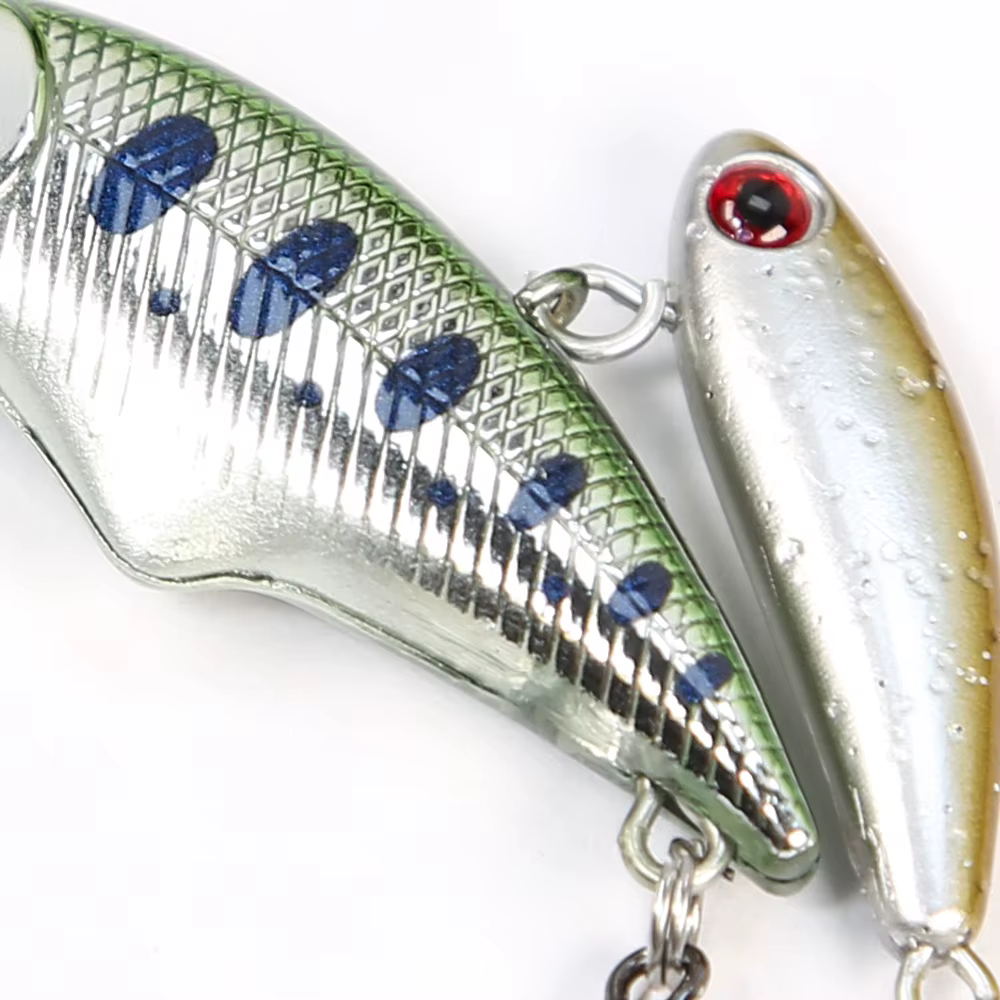 B&U Minnow Sinking 42mm – Señuelo hundido para lubina, perca, lucio - imagen 5