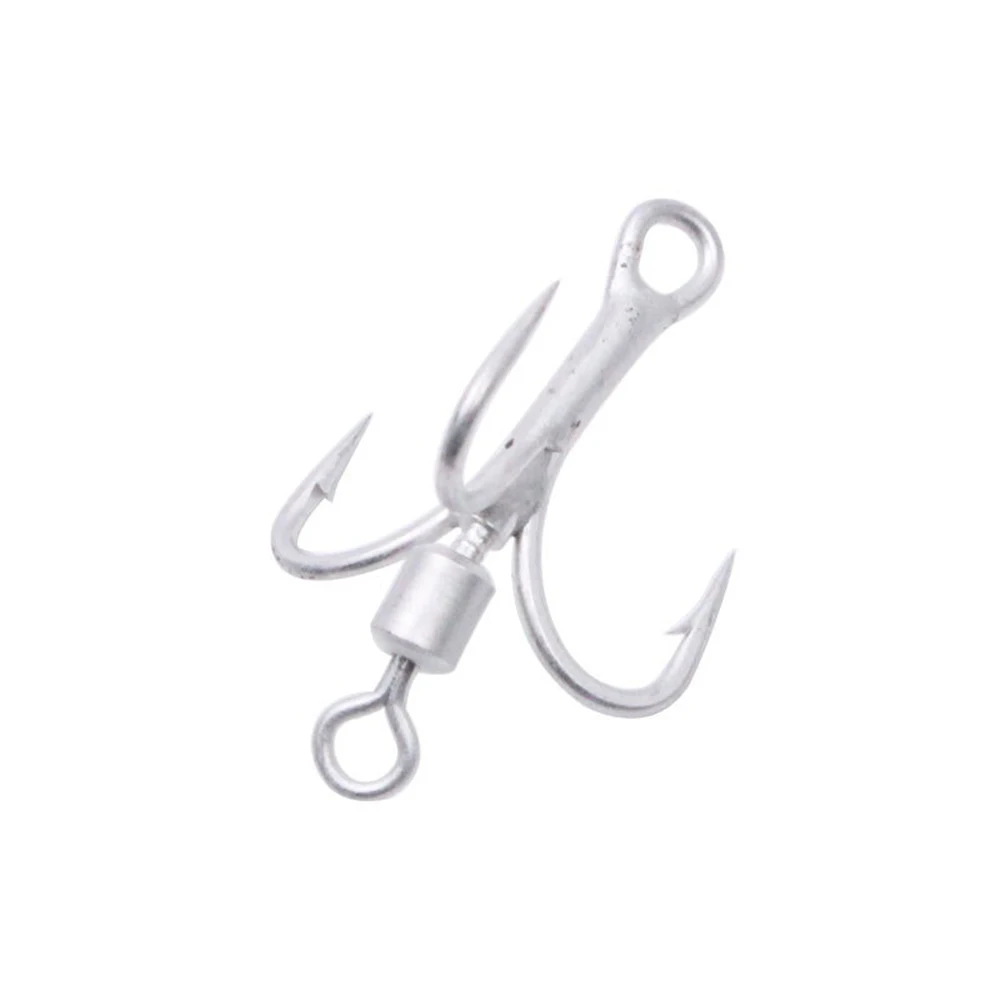 Anzuelos Triples Lentejuelas Acero Carbono para Spinning - imagen 4