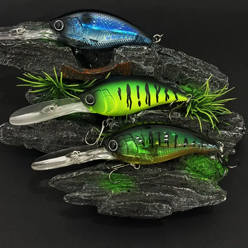 Crankbait flotante tipo minnow para pesca en agua salada - imagen 5