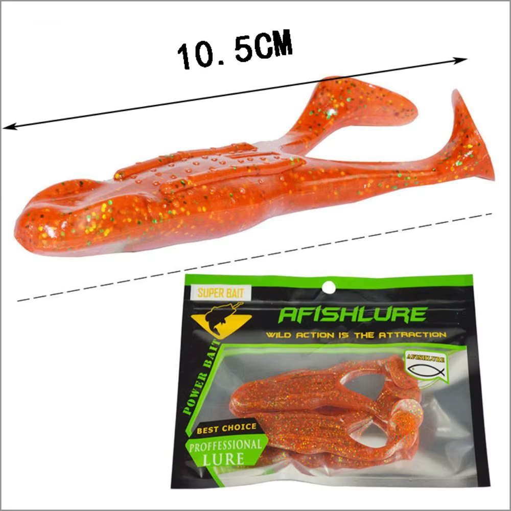 Mini Señuelos Vinilo para Jigging con Ojos 3D – 10.5cm 12g - imagen 5