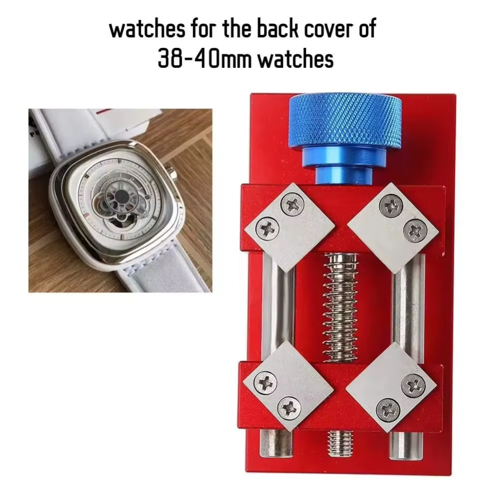 Herramienta Abrir Cajas Relojes 4 Cuchillas – Kit Reparación Tapa - imagen 2
