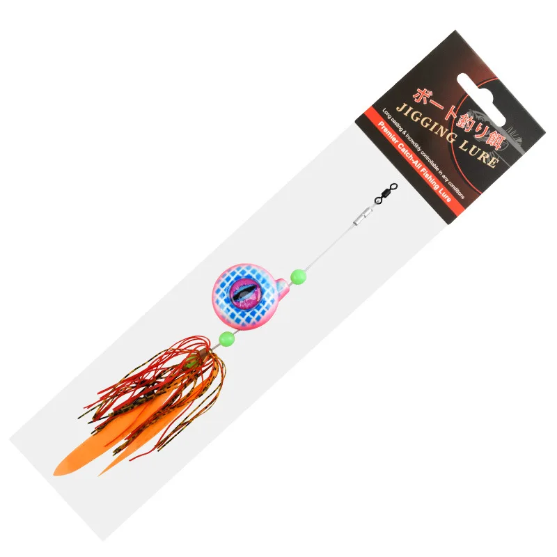 Inchiku con Falda de Pulpo para Kingfish y Pargo – Slow Pitch Jigging - imagen 3