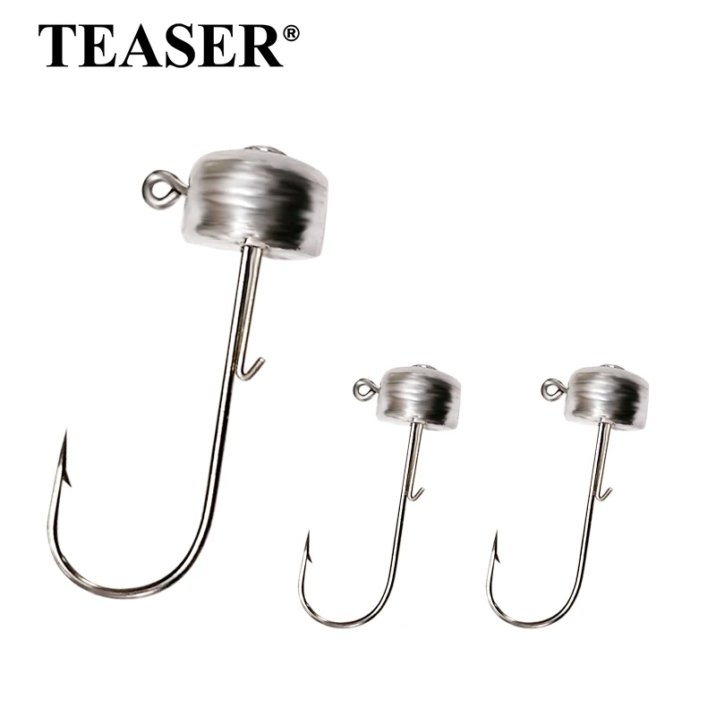 Anzuelos Jigging de plomo TEASER YB001 tipo seta