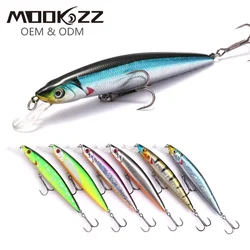 Crankbait de suspensión con ojos 3D para pesca en mar