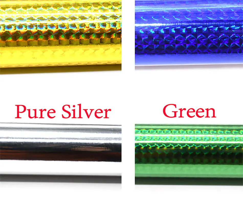 Efecto holográfico en diferentes colores