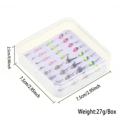 Moscas para pesca con mosca Vtwins – Kit tungsteno para trucha