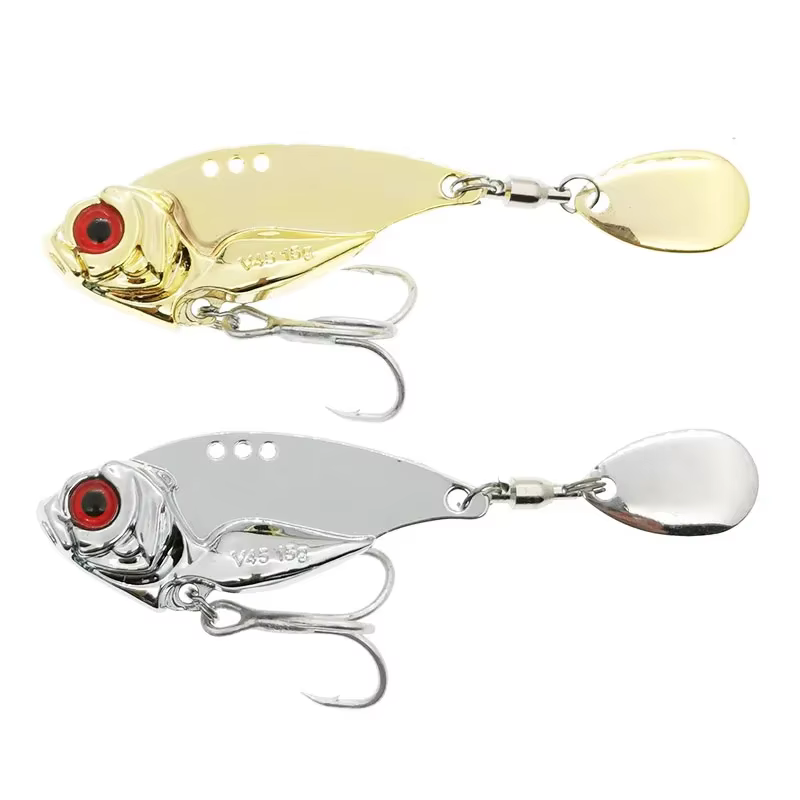 Cuchara Spinnerbait japonesa con pala vibratoria – Agarre giratorio Jigging - imagen 3