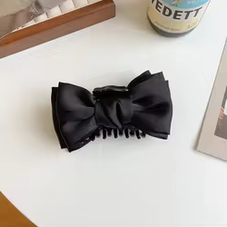 Pinza de pelo con lazo doble para cabello rizado