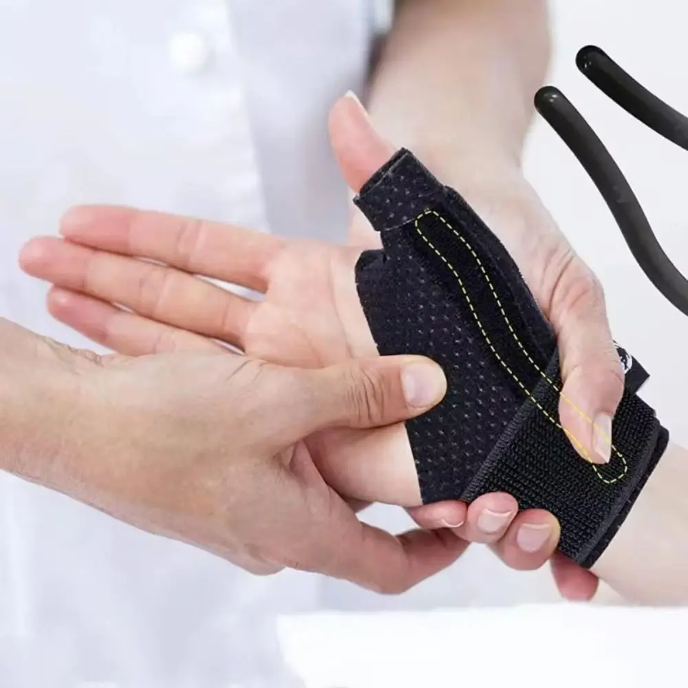 Soporte de muñeca SBR ajustable negro con soporte de pulgar - imagen 5