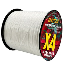 GHOTDA Sedal trenzado PE para lubina y carpa - resistente pesca