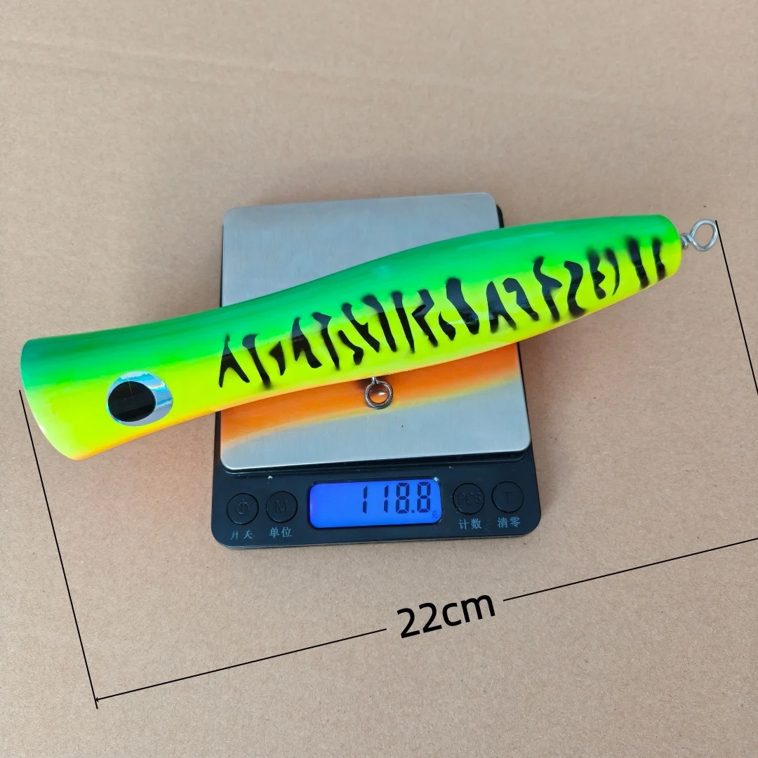 Wobbler artesanal de arrastre en madera para GT y atún - imagen 5