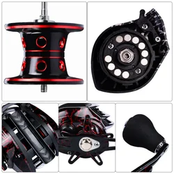 Carrete baitcasting PRO BEROS Metal duradero para señuelos
