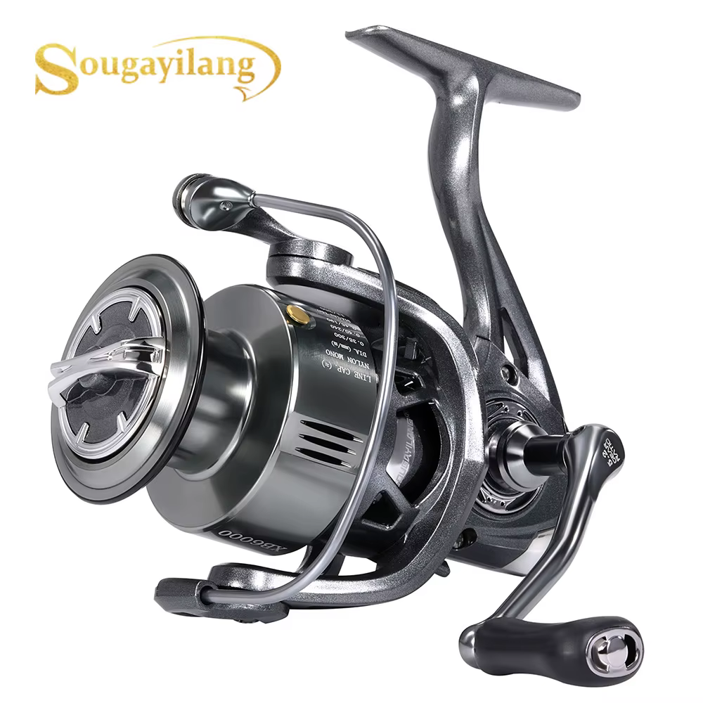 Carrete Jigging Sougayilang 5.2:1 – Potencia 10 kg, Agua Salada
