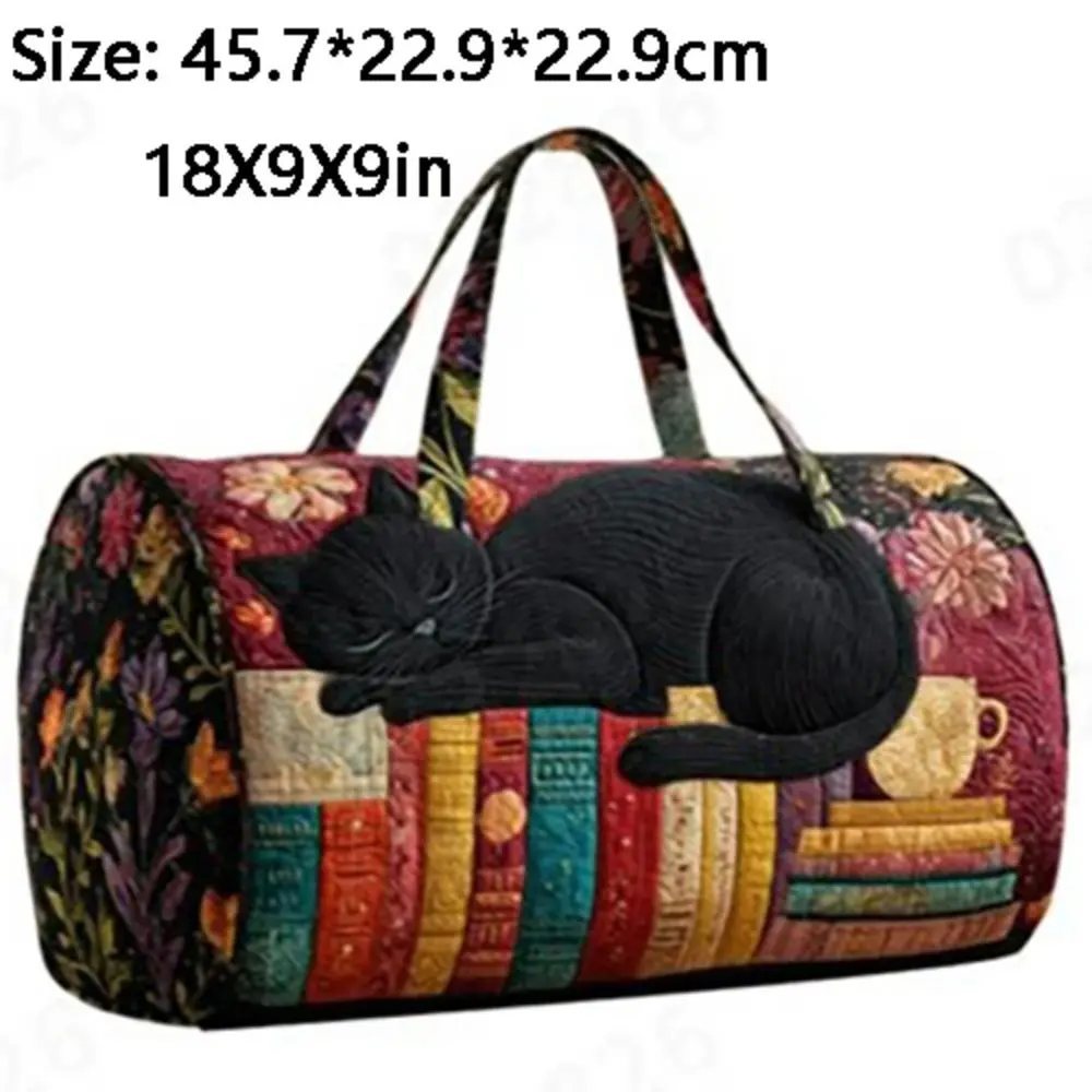 Bolso de pesca acolchado con correa y diseño caballo-vaca - imagen 3