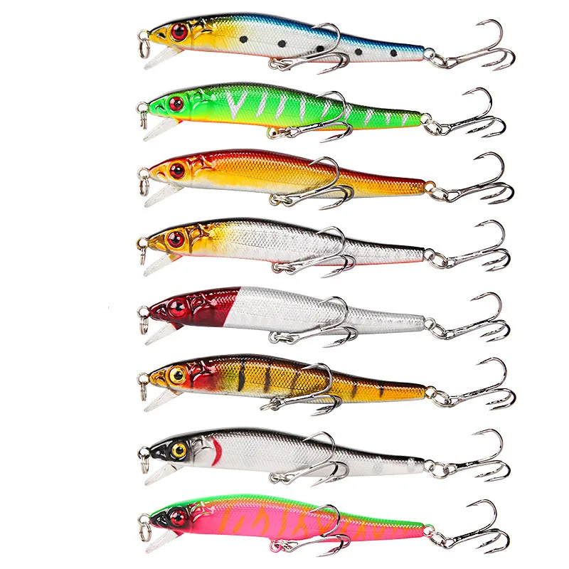 Minnow wobbler flotante duro para carpa y lubina rayada - imagen 5