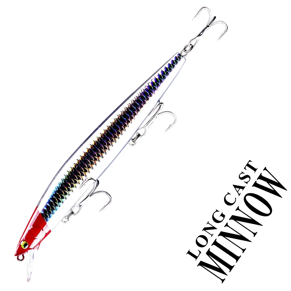 Señuelo Minnow hundible Swimbait de pico poco profundo Jerkbait