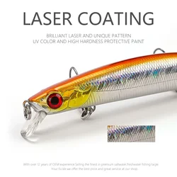 Señuelo flotante Minnow Crankbait japonés