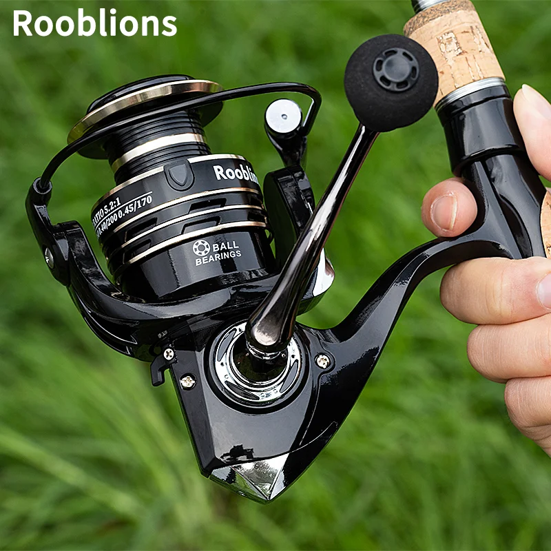 Carrete Ultraligero Rooblinos HA 5,2:1 para Pesca en Agua Salada - imagen 5