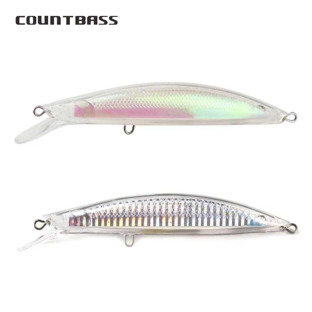 Countbass Cebos duros blancos sin pintar