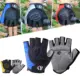 Guantes de ciclismo medio dedo con almohadillas de silicona - imagen 3